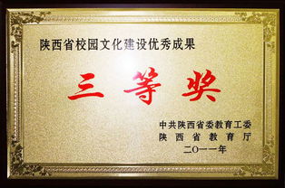 西安翻譯學院榮獲陜西省校園文化建設優秀成果三等獎